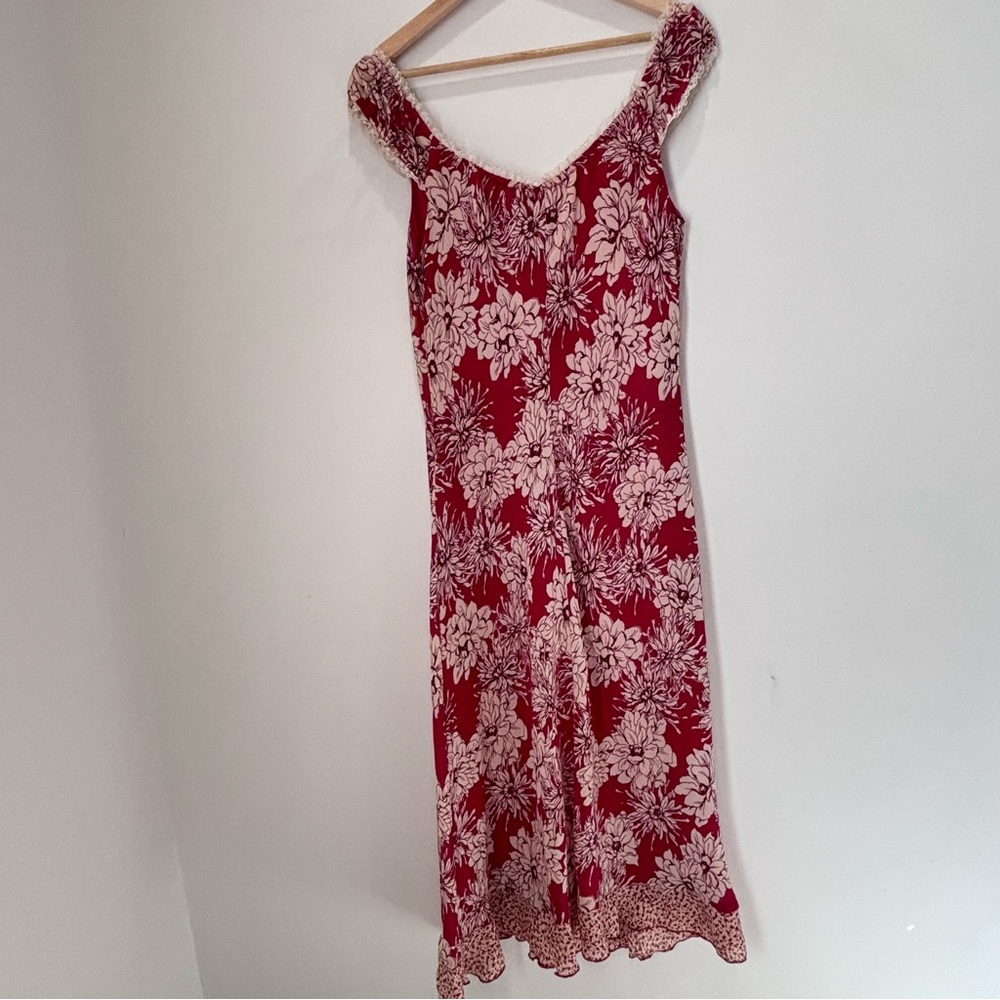 Jonathan Martin Vintage Lace Trim Romantic Fairy Y2K Dress Size 6 *C3 - Picture 10 of 16
